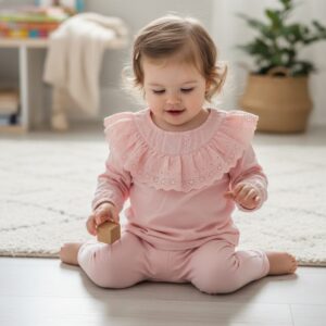 blusa de niña marca people color rosa