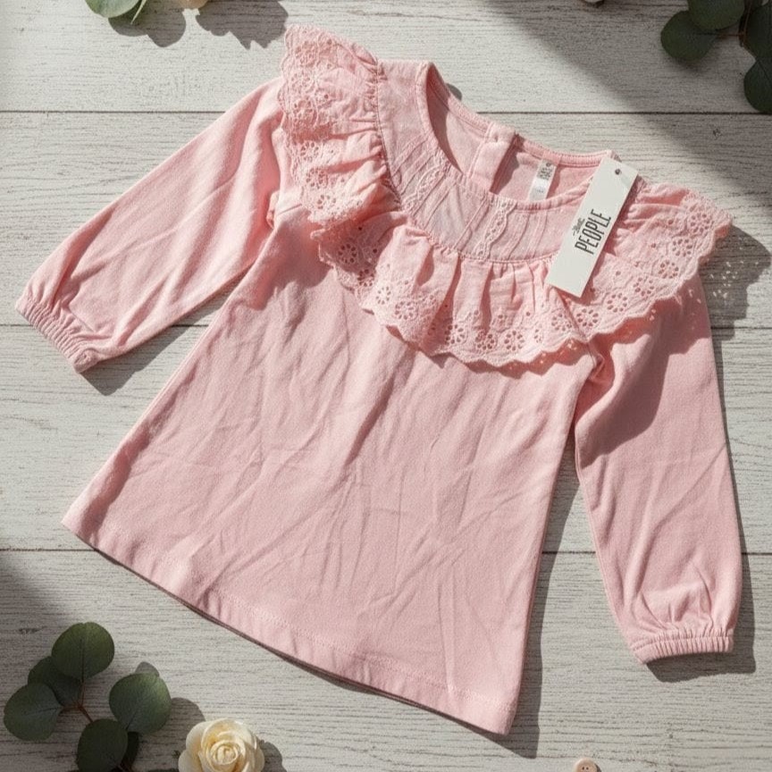 blusa de niña marca people color rosa blusa de niña marca people color rosa